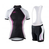 2015 KTM Damen pourpre Fahrradbekleidung Satz Fahrradtrikot Kurzarm Trikot und Kurz Trägerhose Radtrikot Kaufen