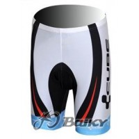 Cube Fintro Pro Team Kurz Radhose Weiß Rot Radtrikot Kaufen