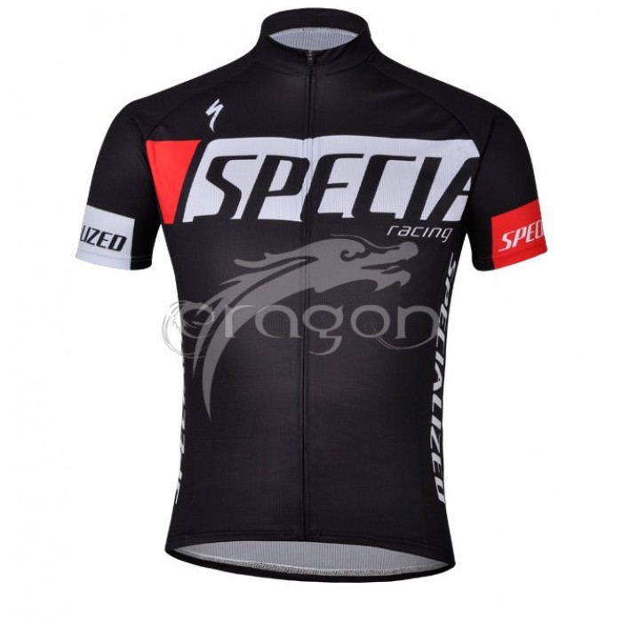 Specialized Racing Radtrikot Kurzarm Schwarz Radtrikot Kaufen