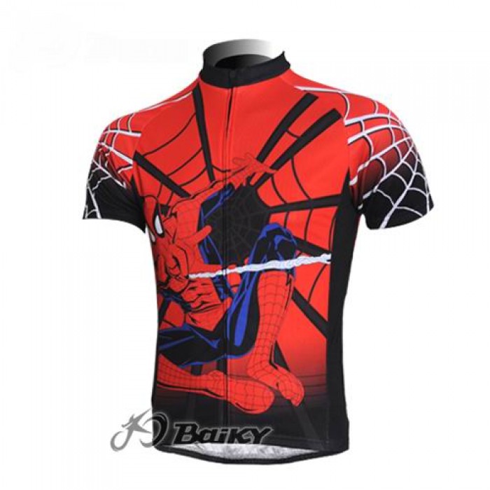 Spiderman Radtrikot Kurzarm Rot Radtrikot Kaufen