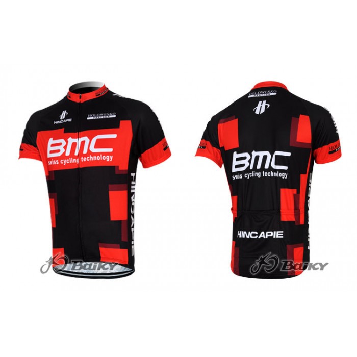 2012 BMC Racing Team Radtrikot Kurzarm Rot Schwarz Radtrikot Kaufen