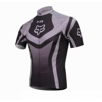 2014 Fox Racing Radtrikot Kurzarm Schwarz Radtrikot Kaufen