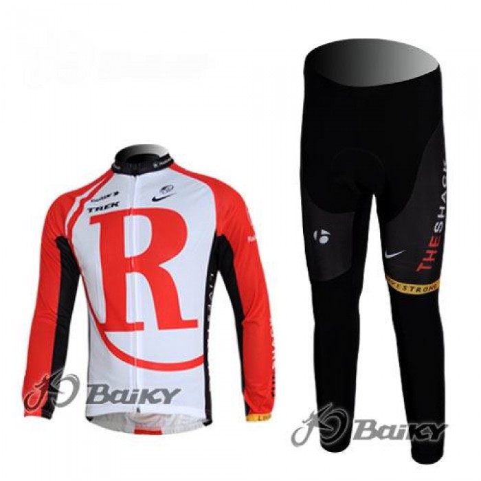 RadioShack Trek Radbekleidung Satz Fahrradtrikot Langarm und Lang Radhose Rot Radtrikot Kaufen RadioShack Trek Radbekleidung Satz Fahrradtrikot Langarm und Lang Radhose Rot Radtrikot Kaufen
