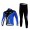 Giant kenda pro Radbekleidung Satz Fahrradtrikot Langarm und Lang Radhose Schwarz Blau Radtrikot Kaufen