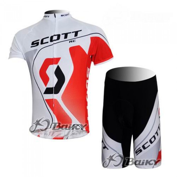 Scott Racing Team Radbekleidung Radtrikot Kurzarm und Fahrradhosen Kurz Weiß Rot Radtrikot Kaufen Scott Racing Team Radbekleidung Radtrikot Kurzarm und Fahrradhosen Kurz Weiß Rot Radtrikot Kaufen