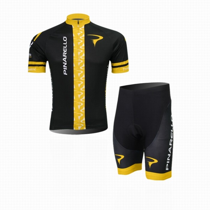 2014 Pinarello Radbekleidung Radtrikot Kurzarm und Fahrradhosen Kurz Schwarz Gelb Radtrikot Kaufen 2014 Pinarello Radbekleidung Radtrikot Kurzarm und Fahrradhosen Kurz Schwarz Gelb Radtrikot Kaufen