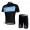 SKY Pro Team Radbekleidung Radtrikot Kurzarm und Fahrradhosen Kurz Schwarz Blau Radtrikot Kaufen