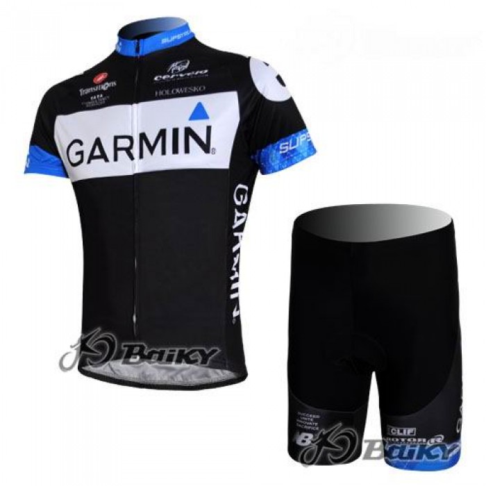 Garmin Barracuda Cervelo Pro Team Radtrikot Kurzarm Kurz Radhose Kits Schwarz Weiß Radtrikot Kaufen