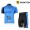 JAYCO Pro Team Radtrikot Kurzarm Kurz Radhose Kits Blau Radtrikot Kaufen