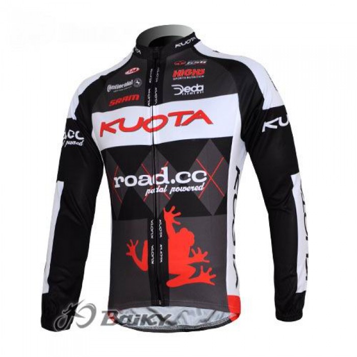 Kuota SRAM Road Pro Team Fahrradtrikot Langarm Schwarz Weiß Radtrikot Kaufen Kuota SRAM Road Pro Team Fahrradtrikot Langarm Schwarz Weiß Radtrikot Kaufen