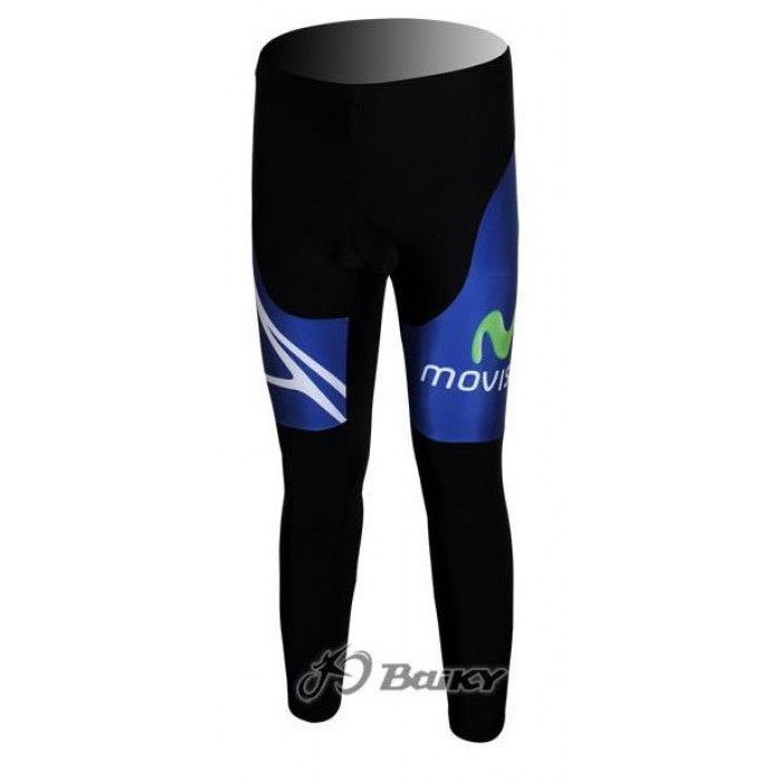 Movistar Team Lang Radhose Blau Radtrikot Kaufen