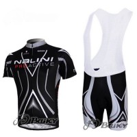 Nalini Pro Team Fahrradbekleidung Satz Fahrradtrikot Kurzarm Trikot und Kurz Trägerhose Schwarz Radtrikot Kaufen