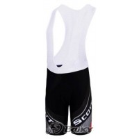 Scott Racing Team Kurz Trägerhose Schwarz Rot Radtrikot Kaufen