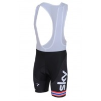 Team Sky Norwegisch Champion Kurz Trägerhose Schwarz Rot Radtrikot Kaufen