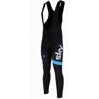 Team Sky Lang Trägerhose Schwarz Blau 2013 Radtrikot Kaufen