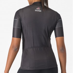 Damen Schwarzes Trikot Damen Giro d'Italia 2024 Competizione Radtrikot Kaufen Damen Schwarzes Trikot Damen Giro d'Italia 2024 Competizione Radtrikot Kaufen