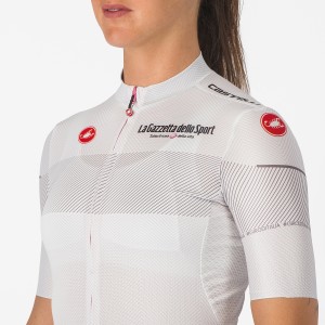 Damen Weißes Trikot Damen Giro d'Italia 2024 Competizione Radtrikot Kaufen
