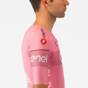 Herren Rosa Trikot Giro d'Italia 2024 Race Radtrikot Kaufen