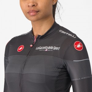 Damen Schwarzes Trikot Damen Giro d'Italia 2024 Competizione Radtrikot Kaufen Damen Schwarzes Trikot Damen Giro d'Italia 2024 Competizione Radtrikot Kaufen