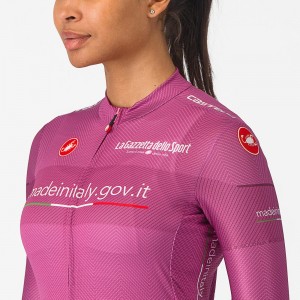 Damen Cyclamen Trikot Damen Giro d'Italia 2024 Competizione Radtrikot Kaufen Damen Cyclamen Trikot Damen Giro d'Italia 2024 Competizione Radtrikot Kaufen
