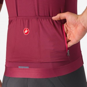 Herren Trofeo Giro d'Italia 2024 Trikot-Bordeaux Radtrikot Kaufen