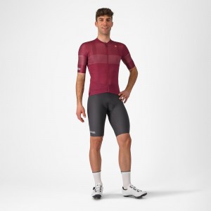 Herren Trofeo Giro d'Italia 2024 Trikot-Bordeaux Radtrikot Kaufen
