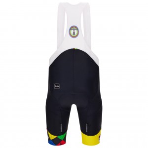 Herren Santini UCI Gravel UCI World Championship Flanders tragerhose 2024 Radtrikot Kaufen