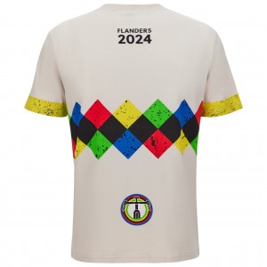 Herren Santini UCI Gravel Weltmeisterschaft T-Shirt Flandern 2024 Radtrikot Kaufen Herren Santini UCI Gravel Weltmeisterschaft T-Shirt Flandern 2024 Radtrikot Kaufen