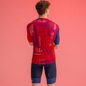 Herren Santini Tour de France 2024 trikot-Bologna Radtrikot Kaufen