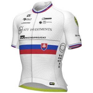 Herren Ale ATT Investments 2024 PRR trikot-Slowakischer Meister Radtrikot Kaufen