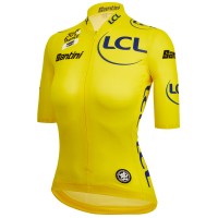Damen Gelbes Trikot Damen Tour de France 2024 Radtrikot Kaufen