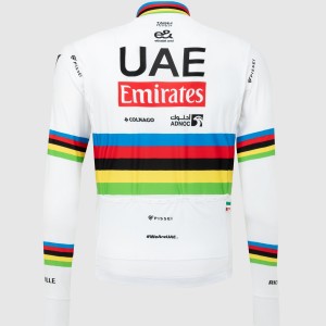 Herren Team UAE 2024 Pissei langarmtrikot-Weltmeister Radtrikot Kaufen