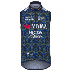 Herren Weste Agu Wind Team Visma Lease a bike 2024-Tdf Radtrikot Kaufen