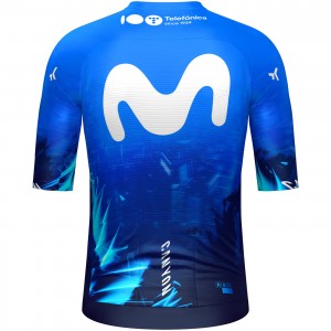 Herren Team Movistar 2024 Infinity trikot Radtrikot Kaufen