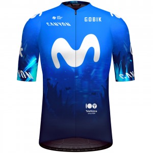 Herren Gobik Movistar 2024 Odyssey trikot Radtrikot Kaufen Herren Gobik Movistar 2024 Odyssey trikot Radtrikot Kaufen