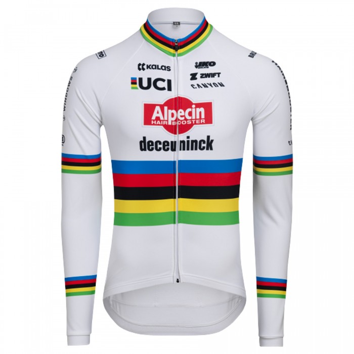 Herren Alpecin Deceuninck 2024 lang arm trikot-WC Radtrikot Kaufen Herren Alpecin Deceuninck 2024 lang arm trikot-WC Radtrikot Kaufen