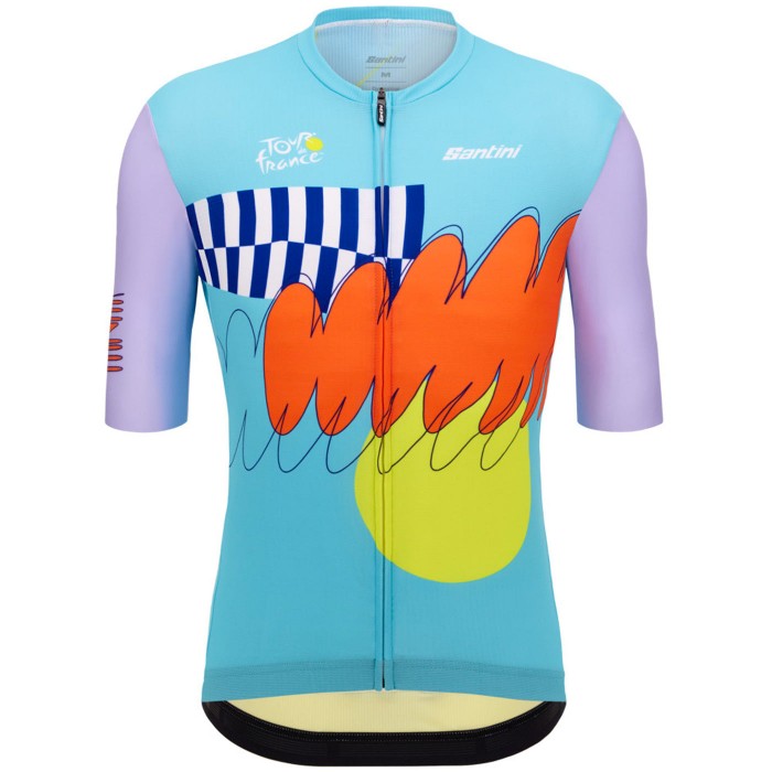 Herren Santini Tour de France 2024 trikot-Nizza Radtrikot Kaufen