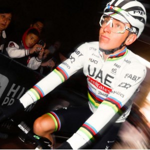 Herren Team UAE 2024 Pissei langarmtrikot-Weltmeister Radtrikot Kaufen