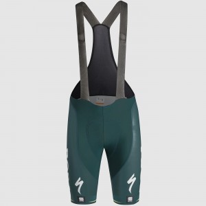 Herren Salopette Sportful Bora Hansgrohe 2024 Pro Classic tragerhose-Grun Radtrikot Kaufen