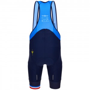 Herren Santini Tour de France 2024 Bibshorts-Bonette Radtrikot Kaufen