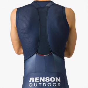 Herren Castelli Soudal Quick-Step 2024 Free Aero RC PRO kurz tragerhose Radtrikot Kaufen