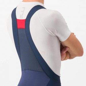 Herren Castelli Soudal Quick-Step 2024 Sorpasso RoS lange tragerhose Radtrikot Kaufen