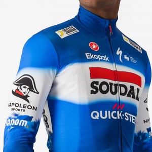 Herren Castelli Soudal Quick-Step 2024 Thermal langarm trikot Radtrikot Kaufen Herren Castelli Soudal Quick-Step 2024 Thermal langarm trikot Radtrikot Kaufen