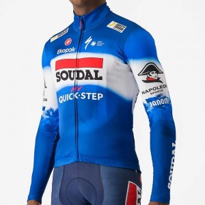 Herren Castelli Soudal Quick-Step 2024 Thermal langarm trikot Radtrikot Kaufen Herren Castelli Soudal Quick-Step 2024 Thermal langarm trikot Radtrikot Kaufen