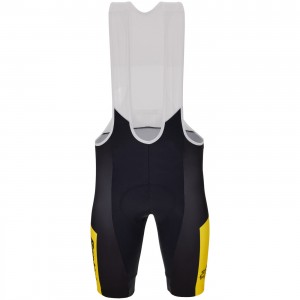 Herren Gelbe Latzhose Tour de France 2024 Radtrikot Kaufen