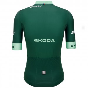 Herren Tour de France 2024 Grun trikot Radtrikot Kaufen