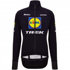Herren Santini Lidl Trek 2024 Guard Neo Shell jacke Radtrikot Kaufen
