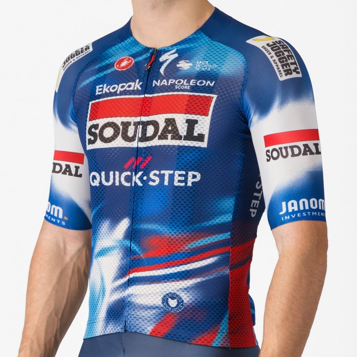 Herren Castelli Soudal Quick-Step 2025 Climber's A/C trikot Radtrikot Kaufen Herren Castelli Soudal Quick-Step 2025 Climber's A/C trikot Radtrikot Kaufen