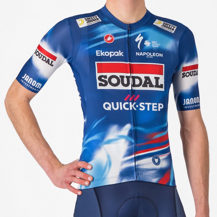Herren Castelli Soudal Quick-Step 2025 Competizione 3 trikot Radtrikot Kaufen Herren Castelli Soudal Quick-Step 2025 Competizione 3 trikot Radtrikot Kaufen