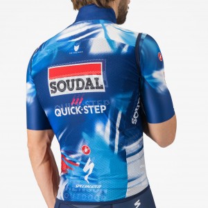 Herren Castelli Soudal Quick-Step 2025 Pro Light Wind weste Radtrikot Kaufen Herren Castelli Soudal Quick-Step 2025 Pro Light Wind weste Radtrikot Kaufen